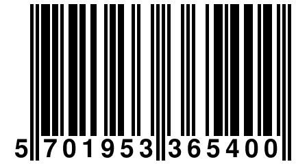 5 701953 365400