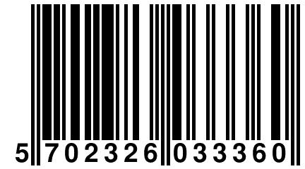 5 702326 033360