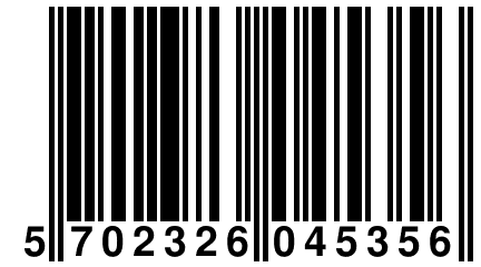 5 702326 045356