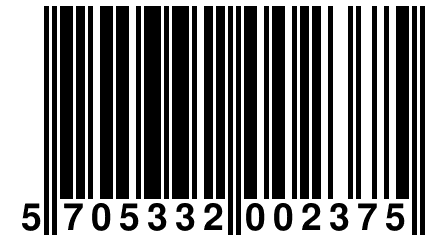 5 705332 002375