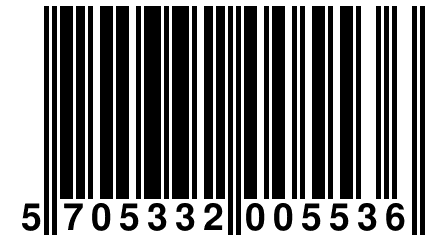 5 705332 005536