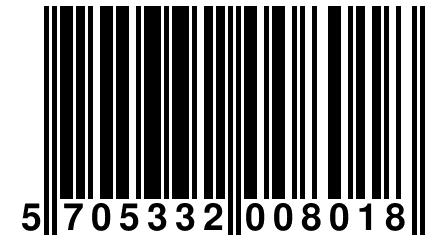 5 705332 008018