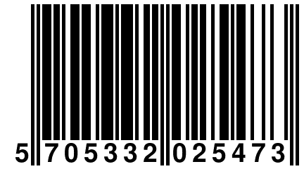 5 705332 025473