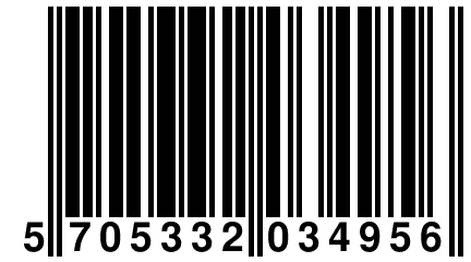 5 705332 034956