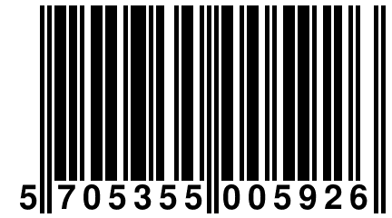 5 705355 005926