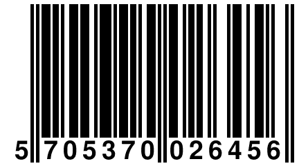 5 705370 026456