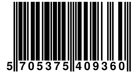 5 705375 409360