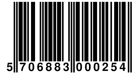 5 706883 000254