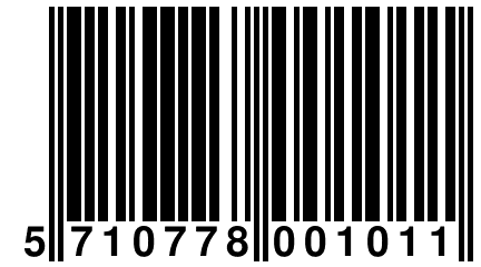 5 710778 001011