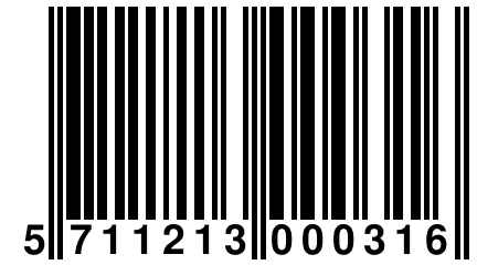 5 711213 000316