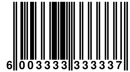 6 003333 333337