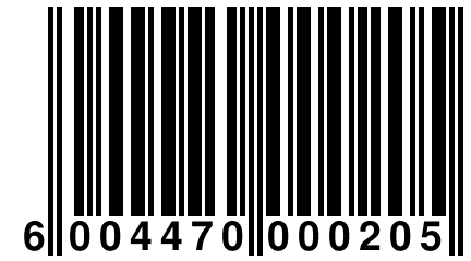 6 004470 000205