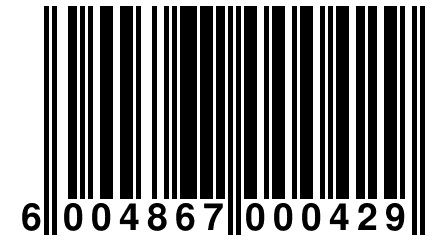 6 004867 000429