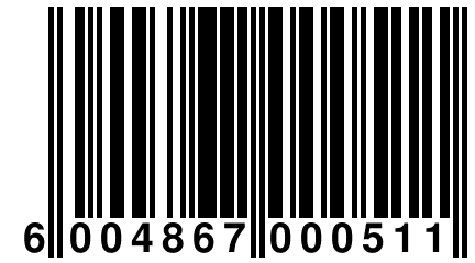 6 004867 000511