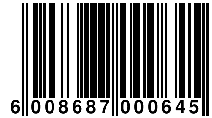 6 008687 000645