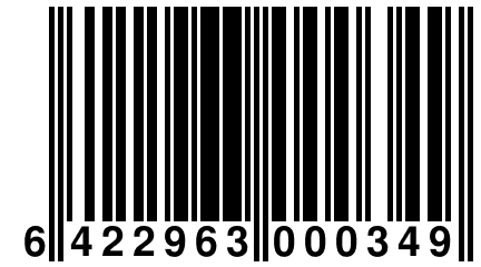 6 422963 000349