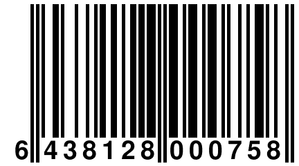 6 438128 000758