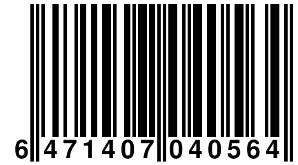 6 471407 040564