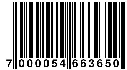 7 000054 663650