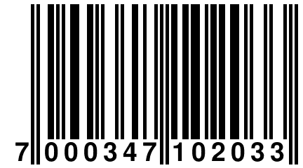 7 000347 102033