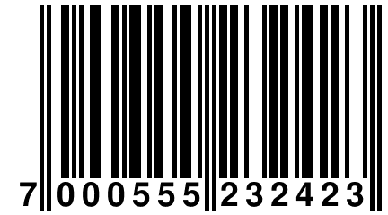 7 000555 232423