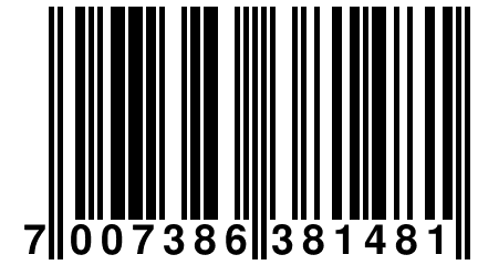 7 007386 381481