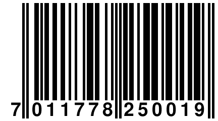 7 011778 250019