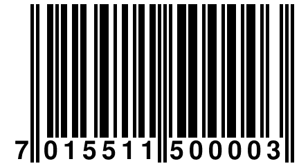 7 015511 500003