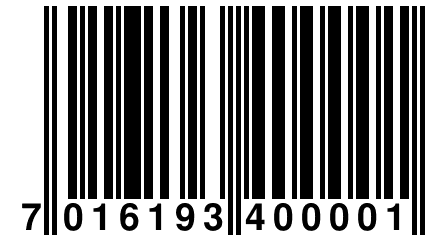 7 016193 400001