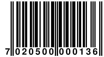 7 020500 000136