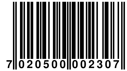 7 020500 002307