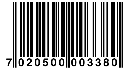 7 020500 003380