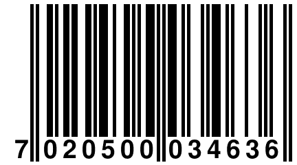 7 020500 034636