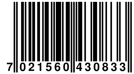 7 021560 430833