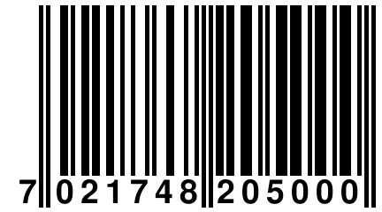 7 021748 205000