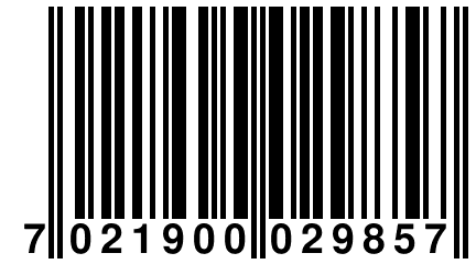 7 021900 029857