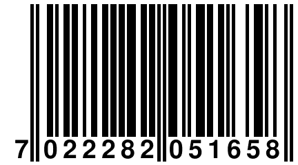 7 022282 051658