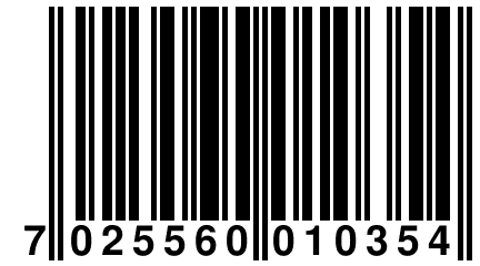 7 025560 010354