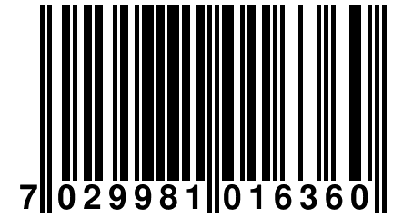 7 029981 016360