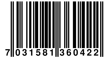 7 031581 360422