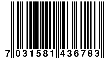 7 031581 436783