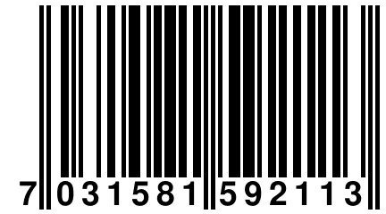 7 031581 592113