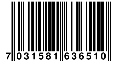 7 031581 636510