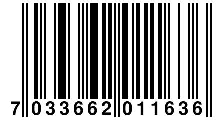 7 033662 011636