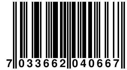 7 033662 040667