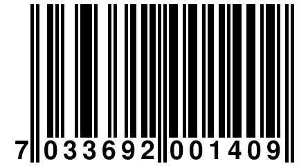 7 033692 001409