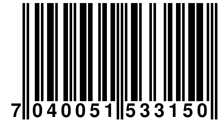 7 040051 533150