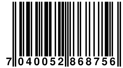 7 040052 868756