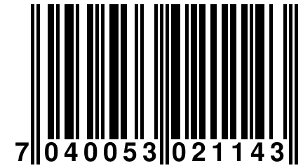 7 040053 021143