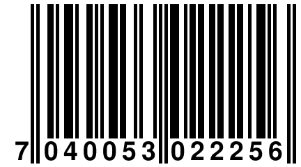 7 040053 022256